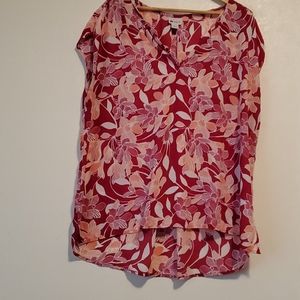 Stylus sleeveless blouse,  size xl
